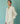 Della Border Linen Jacket in Ivory
