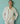 Della Border Linen Jacket in Ivory