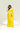 Yellow Window Pane Check Sari