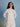 Leina A- Line Linen Co-ord Set In White