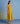 Ita Pleated Linen Dress and Overlay In Ochre