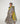Lime Gold Stripe Tissue Sari