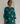 Sage Green Floral Bunch Long Kurta Set