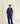 Midnight Jasmine Short Kurta Set - V neck