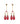 Scarlet Drop Earrings