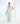 The Blake Sari in Ice Blue