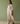 Bora Colour Blocked Linen Kaftan Set in Blush