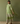 Iva Pleated Border Linen Kurta in Meadow