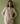 Aline Mandarin Collar Border Linen Shirt in Blush