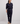 Navy Tuxedo Pant Set