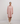 Salmon Tuxedo Swarovski Heart Shirt Dress