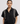 Black Swarovski Button Up Shirt