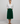 Oversized Emerald Swarovski Ribbon Pocket Shirt with Emerald Tulle Skirt
