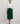 Oversized Emerald Swarovski Ribbon Pocket Shirt with Emerald Tulle Skirt