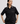 Floral Swarovski Black Shirt