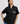 Black Pearl Swarovski Flap Shirt