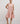 Salmon Small Swarovski Heart Frill Dress