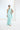 The Ruby Sari in Turquoise Blue