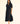 Poplin Midi Dress in Black