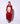 Red Circle Embroidered Kaftan