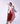 Red Drape Skirt