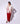 Red Drape Skirt