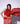Red Stripe Polka Scarf Dress