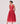 Ishara Handwoven Red Striped Dress