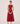 Nuwan Red Quilted Dress