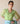 Sunlit Morning Embroidered Green Blouse