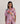 Giggle Berry Lilac Side Tie Up Dress