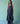Vanya Border Linen Sleeveless Kurta in Indigo