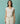 Xora Border Linen Cap-Sleeve Top in Ivory