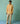 Daniel Border Stripe Linen Shirt in Apricot