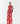Red Ink Halter Dress with Collar