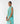 Blue Blossom Ruching Dress
