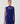 Tyra Slip Dress in Blue with Scarf