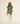 100% Linen Drawstring Straight Pants in White