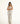Linen Striped Pants in Beige & Blue