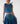 Indigo Crop Top & Gathered Skirt Co-ord