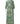 Mint Circle Print Drawstring 
Dress